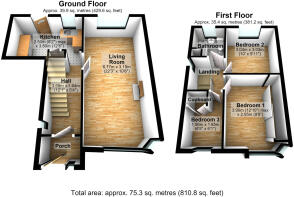 3D floor plan