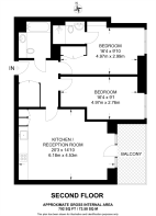 Floorplan area for info only, not for £/sq. ft valuation