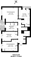 Floorplan area for info only, not for £/sq. ft valuation