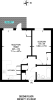Floorplan area for info only, not for Â£/sq. ft valuation