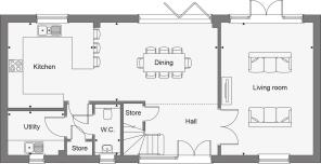 Dandara - The Russetts - The Melrose, Home 19 floorplan