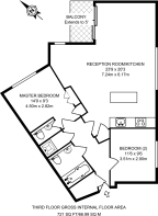 Floorplan area for info only, not for Â£/sq. ft valuation