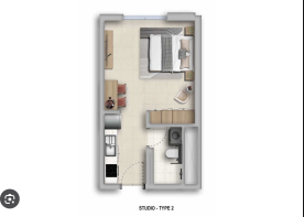 Studio floor plan