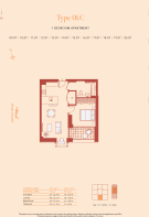 Floorplan Unit 13.07