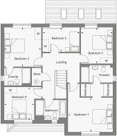 Dandara - Pearmain Place - The Blenheim, Home 65 floorplan
