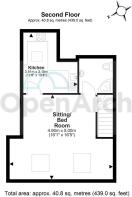 Flat 11, 84 Lincoln Road, Peterborough - all floor