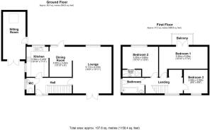 19 Heol Yr Ysgol, St. Brides Major - all floors.JP