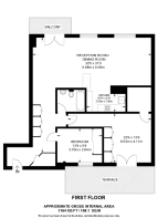 Floorplan area for info only, not for £/sq. ft valuation