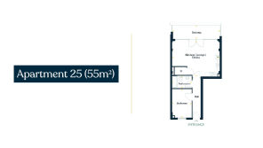 55m2 apartment