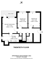 Floorplan area for info only, not for £/sq. ft valuation