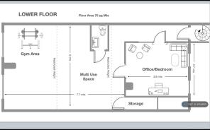 Floor Plan Lower Floor