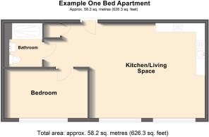 Example One Bed Apt