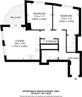 Floorplan area for info only, not for Â£/sq. ft valuation