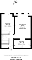 Floorplan area for info only, not for £/sq. ft valuation