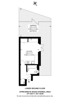 Floorplan area for info only, not for £/sq. ft valuation