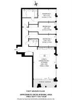 Floorplan area for info only, not for £/sq. ft valuation
