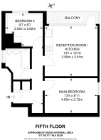 Floorplan area for info only, not for £/sq. ft valuation