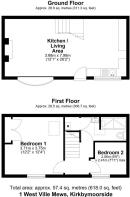 FP 1 West Ville Mews, Kirkbymoorside - all floors.