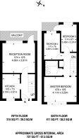 Floorplan area for info only, not for £/sq. ft valuation