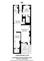 Floorplan area for info only, not for £/sq. ft valuation