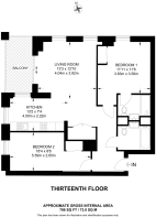 Floorplan area for info only, not for Â£/sq. ft valuation