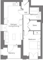 Floor Plan (Plot 84, 90)