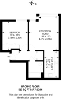 Floorplan area for info only, not for Â£/sq. ft valuation