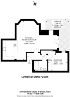 Floorplan area for info only, not for £/sq. ft valuation