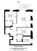 Floorplan area for info only, not for Â£/sq. ft valuation
