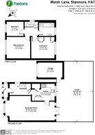Floorplan area for info only, not for £/sq. ft valuation