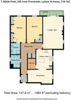7, Ribble Point, 255, Inner Promenade, Lytham St A