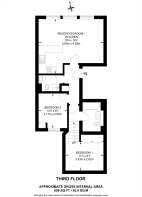 Floorplan area for info only, not for £/sq. ft valuation