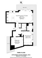 Floorplan area for info only, not for £/sq. ft valuation