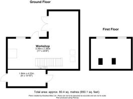 Margaret Villa, Workshop, Gladestry - all floors.J