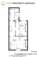 27 Deepdale Road Preston PR1 - First Floor - 2D Fl