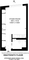 Floorplan area for info only, not for £/sq. ft valuation