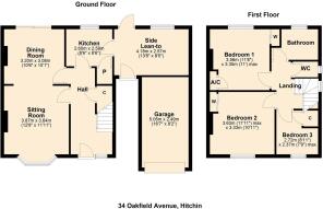 34 Oakfield Avenue, Hitchin - all floors.JPG
