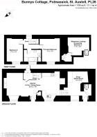 Bunnys Cottage - Floor plan
