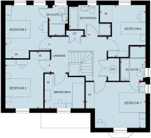 Pensthorpe First Floor Plan
