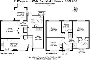 21 D'Ayncourt Walk, Farnsfield, Newark, NG22 8DP.j