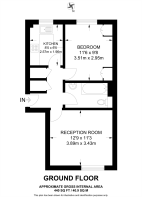 Floorplan area for info only, not for £/sq. ft valuation