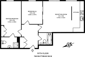 Floorplan area for info only, not for £/sq. ft valuation