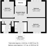 92 Grange Court Old Ruislip Road, Northolt, Middx,