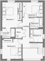Dandara - The Russetts - The Sycamore, Home 23 floorplan