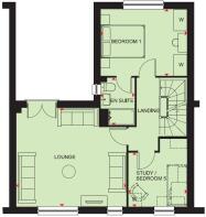 Haversham Special @ Linmere first floor floorplan