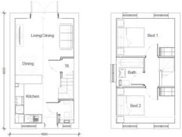 Two Bedroom Type 2 F