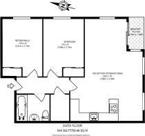 Floorplan area for info only, not for £/sq. ft valuation