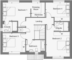 Dandara - Manor Park - The Sandhill, Home 86 floorplan