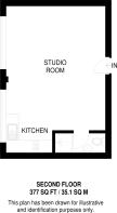 Floorplan area for info only, not for £/sq. ft valuation