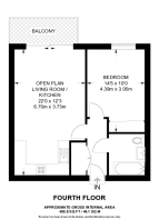 Floorplan area for info only, not for £/sq. ft valuation